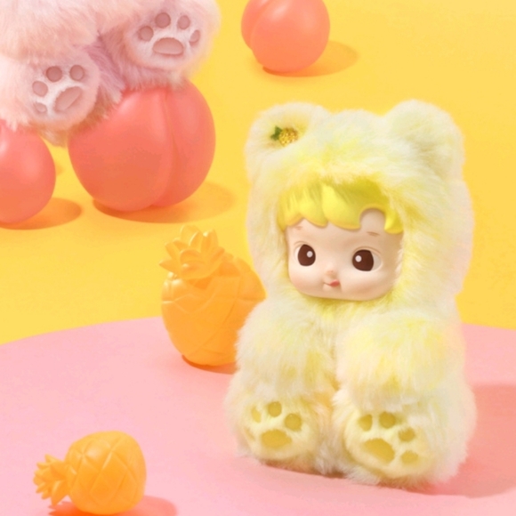 HACIPUPU Gummy Bear Series-Vinyl Plush - Pineapple Flavor - Picture 3 of 6